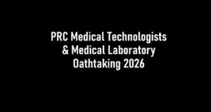 Read more about the article PRC Medical Technologists & Medical Laboratory Oathtaking 2026 Dates,Venue