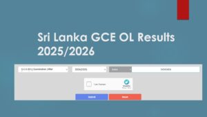 Read more about the article Sri Lanka GCE OL Results 2025/2026 doenets lk ordinary level results