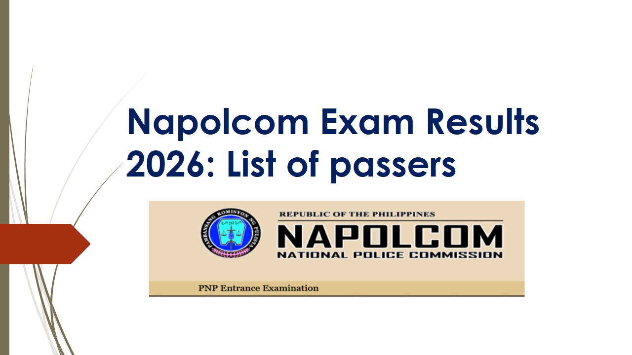 Read more about the article Napolcom Exam Results 2026: List of passers National Police Commission Philippine