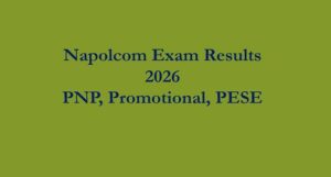 Read more about the article Napolcom Exam Results 2026 PNPEE Promex PESE Top 20 Promotional Entrance Exam Passers
