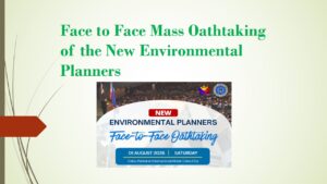 Read more about the article Face to Face Mass Oathtaking of the New Environmental Planners 2026
