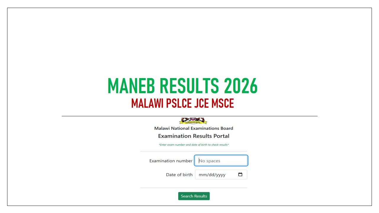 MANEB Results 2026