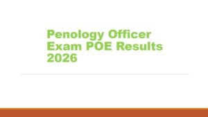 Read more about the article Penology Officer Exam POE Results 2026 CSC Philippines POE Passers List June/July