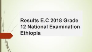 Read more about the article Results E.C 2018 Grade 12 National Examination Ethiopia EAES/NEAEA Grade Statistics