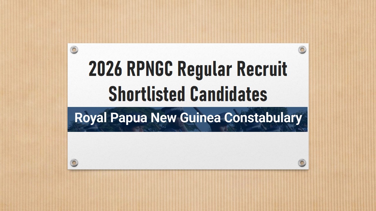 Read more about the article 2026 RPNGC Regular Recruit Shortlisted Candidates Pdf Download Constabulary Police Recruitment List