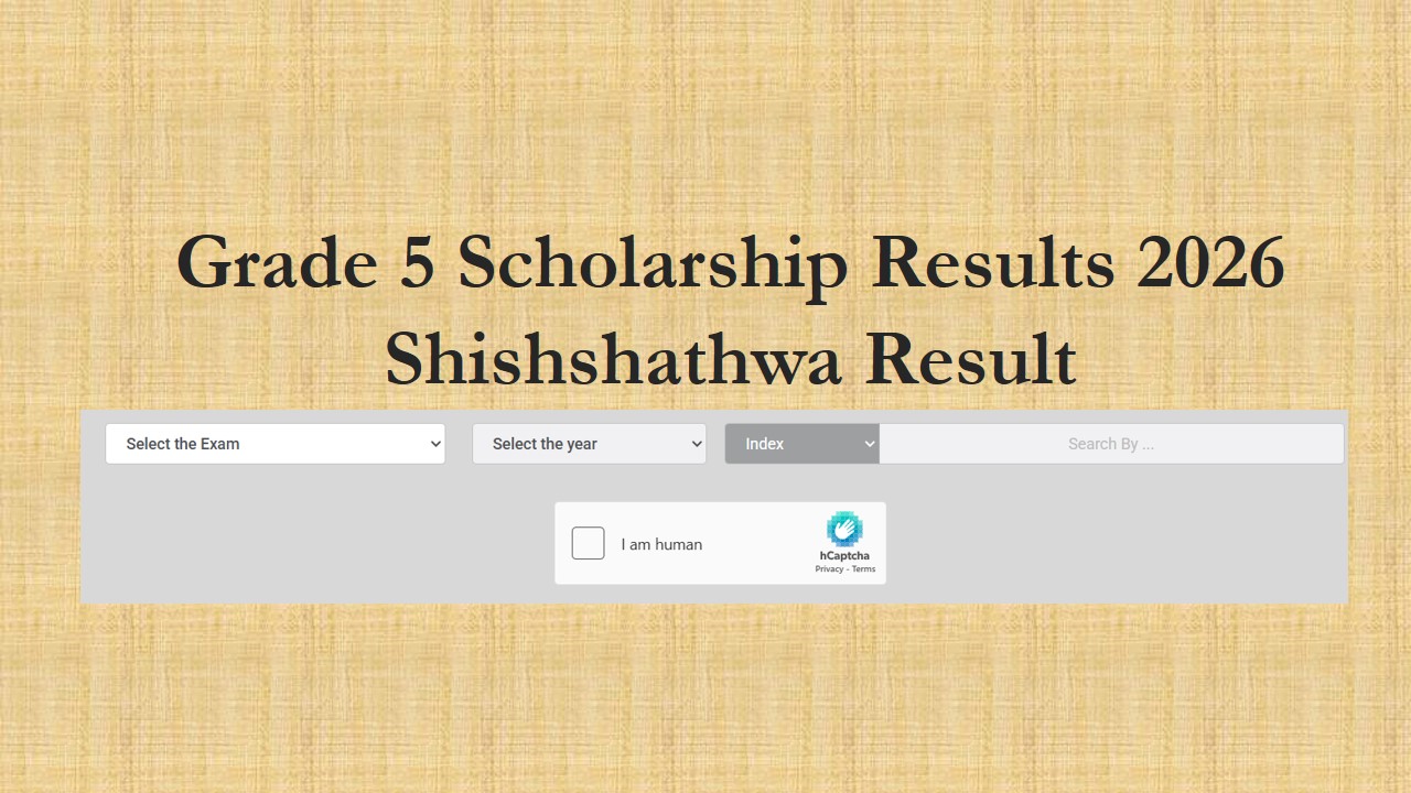 Read more about the article Out Link Grade 5 Scholarship Results 2026 doenets.lk results grade five today 5 Shishshathwa Result
